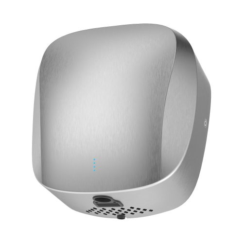 Uscător de mâini, oțel inoxidabil, periat, 1450W