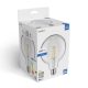 Avide Value LED G125 Filament Globe E27 12W CW 6400K