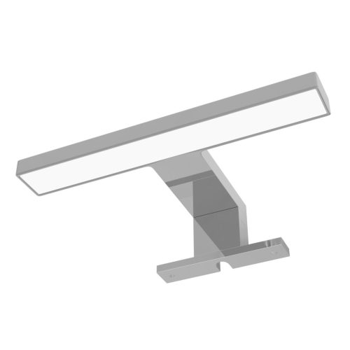 Avide LED svjetiljka za ogledalo Kvadratna kromirana plastika 180 mm NW 4000K 3,5 W IP44