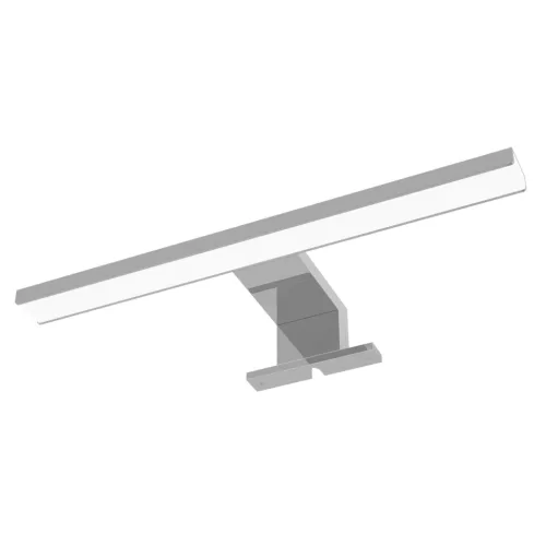 Avide LED svjetiljka za ogledalo, četvrtasta krom alu 300 mm NW 4000K 5W IP44