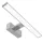 Oglindă Avide LED cu cutie de montare Patrata Crom Alu 400mm 4000K 8W IP44