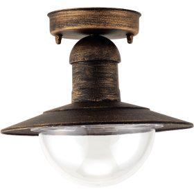   Vonkajšie stropné svietidlo Avide Imperial 1xE27 IP44 starožitné zlato