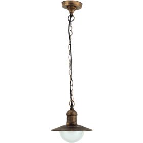   Avide vanjska viseća svjetiljka Imperial 1xE27 IP44 antikno zlato