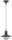 Lampa suspendata de exterior Avide Imperial 1xE27 IP44 Antracit