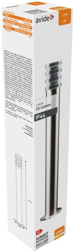 Avide kültéri álló lámpa Sunset LED 1.5W NW 500mm IP44 Szatén Nikkel