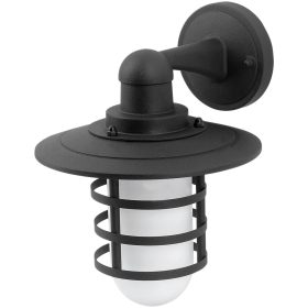 Avide outdoor wall lamp Hermosa 1xE27 IP44 black