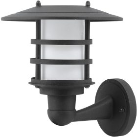 Avide outdoor wall lamp Hermosa 1xE27 IP44 black
