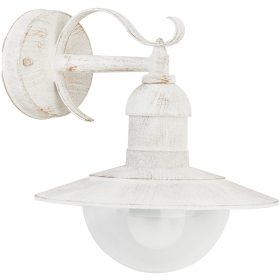 Avide outdoor wall lamp Imperial 1xE27 IP44 antique white