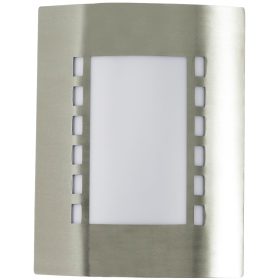 Avide outdoor wall lamp Monterey 1xE27 IP44 Satin Nickel