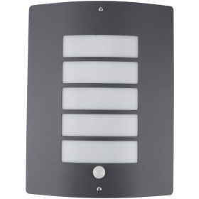 Avide outdoor wall lamp Morro 1xE27 PIR IP44 Anthracite