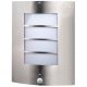 Avide outdoor wall lamp Morro 1xE27 PIR IP44 Satin Nickel