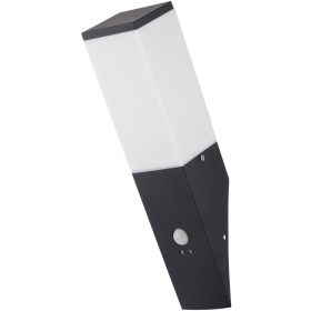 Avide outdoor wall lamp Panama 1xE27 PIR IP44 Black