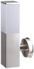 Avide outdoor wall lamp Panama 1xE27 IP44 Satin Nickel