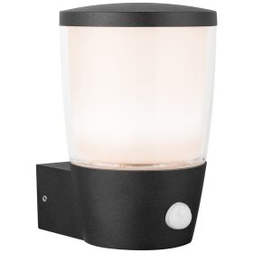 Avide outdoor wall lamp Berlin 1xE27 with motion sensor IP54