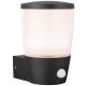 Avide outdoor wall lamp Berlin 1xE27 with motion sensor IP54