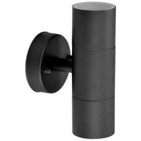 Avide outdoor wall lamp Peka 2xGU10 IP44 Black