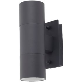 Avide outdoor wall lamp Terra 2xGU10 IP44 Anthracite