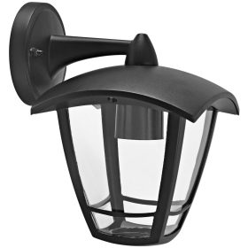 Avide Outdoor Wall Lamp Aria-D 1xE27 Black IP44