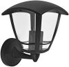 Avide Outdoor Wall Lamp Aria-U 1xE27 Black IP44