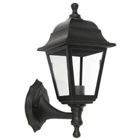 Avide Outdoor Wall Lamp Blake-U 1xE27 Black IP44