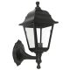 Avide Outdoor Wall Lamp Blake-U 1xE27 Black IP44