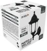 Avide Outdoor Wall Lamp Mateo-U 1xE27 Black IP44
