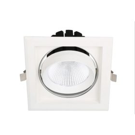   Avide LED mélysugárzó Négyzetes 1x30W IP20 2800lm 15° WW 3000K
