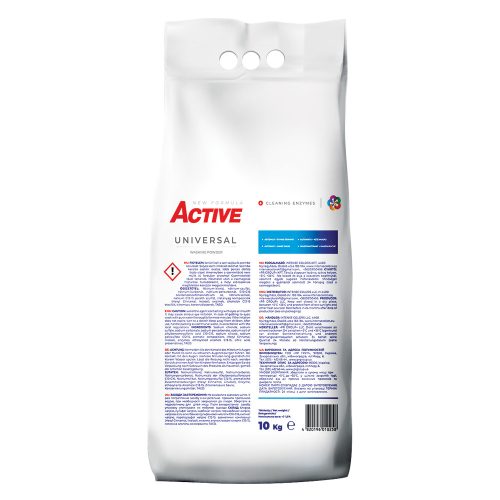 Aktywny proszek do prania 10 kg Worek uniwersalny (130 prań)