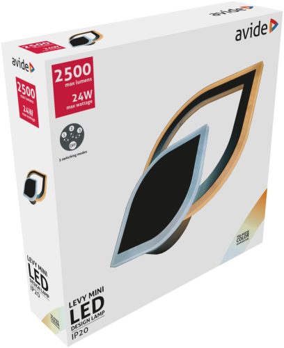 Avide Fali Design Oyster Levy mini 3 kapcsolási mód 24W