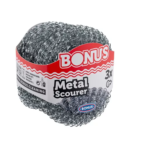 Bonus Metal scourer 3 pcs
