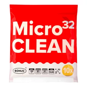Bonus Microfiber universal cloth 32x32cm yellow 10 pcs