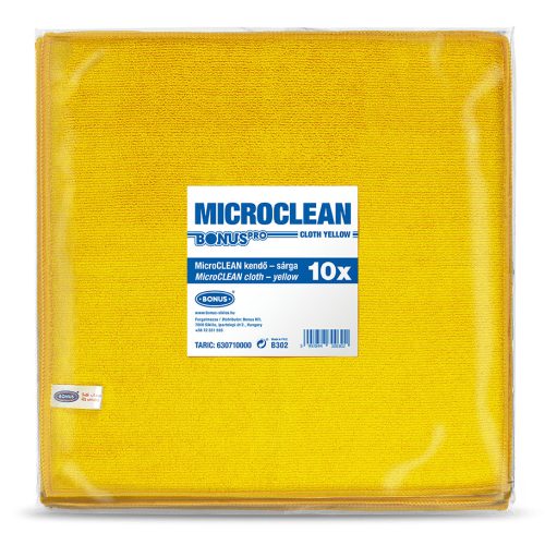 Bonus Microfibre universal cloth 32x32cm green 10 pieces