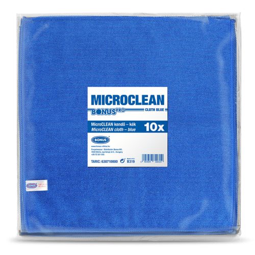 Bonus Microfibre universal cloth 32x32cm green 10 pieces