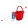 Bonus Mop set-găleată RED 11L coș răsucitor, mâner mop 120cm Softmop 160gr