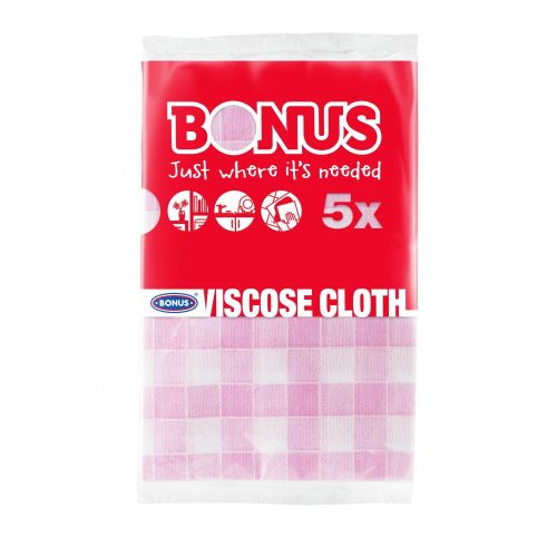 Bonus viscose dish towel 5 pieces