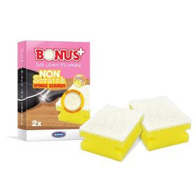 Bonus non-scratch dishwashing sponge 2 pieces