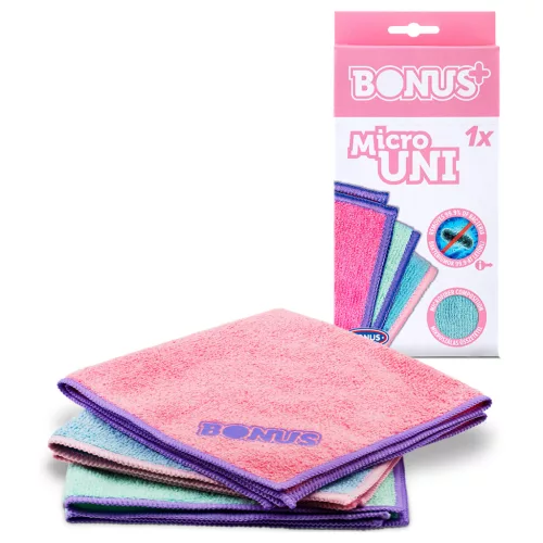 Bonus Microfiber universal cloth 35x35cm 1 pcs