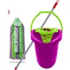 Bonus MicroMOP Mop set - 18 L bucket, wringer basket, mop handle, MicroMOP