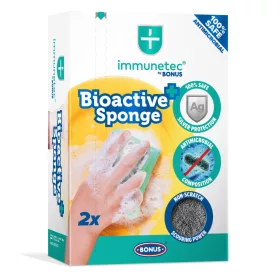 Bonus Immunetec BioActive dishwashing sponge 2pcs