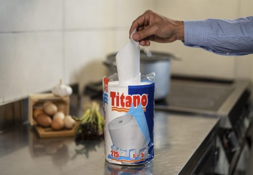 Celtex Titano rolka na uteráky z 2 vrstiev celulózy