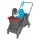 Carucior de curatare, cadru din plastic, cu galeti de 2x25 litri, ECO