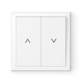 Commel shutter switch recessed white  