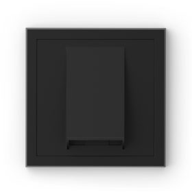 Commel cable outlet recessed black