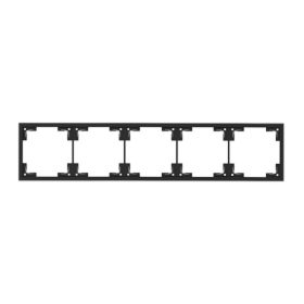 Commel five frame black 