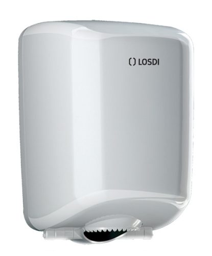 Losdi folded hand towel dispenser ABS white