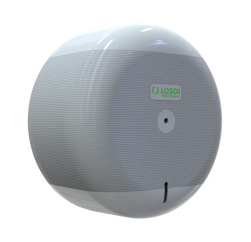 Losdi ECO LUX Line mini toilet paper dispenser ABS white