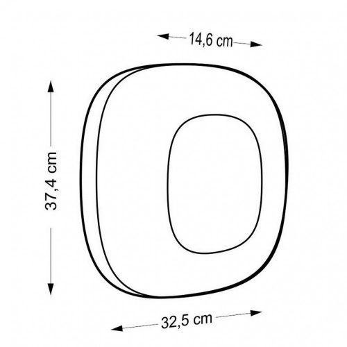 Losdi StarLine hajtogatott kéztörlő adagoló, fehér, törhetetlen