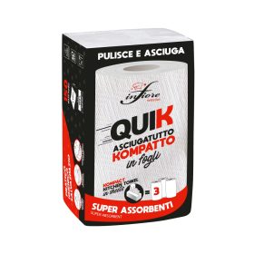   Infibra Quik presavijeni papirnati ručnik 150 listova 2 sloja celuloze