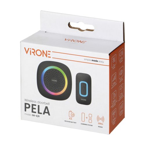 Virone bežično zvono RGB 60 melodija