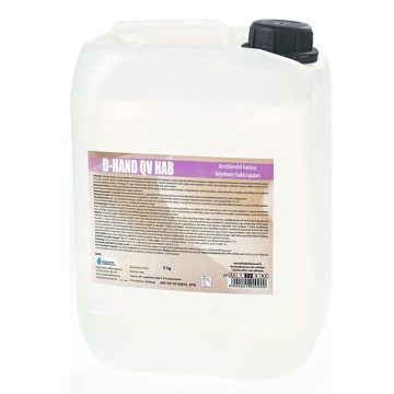  D-Hand QV HAB disinfectant foam soap with bactericidal, fungicidal, tuberculocidal, virucidal, MRSA effect 5kg